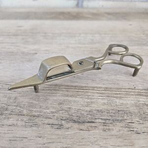 Vintage Brass Candle Snuffer Scissors